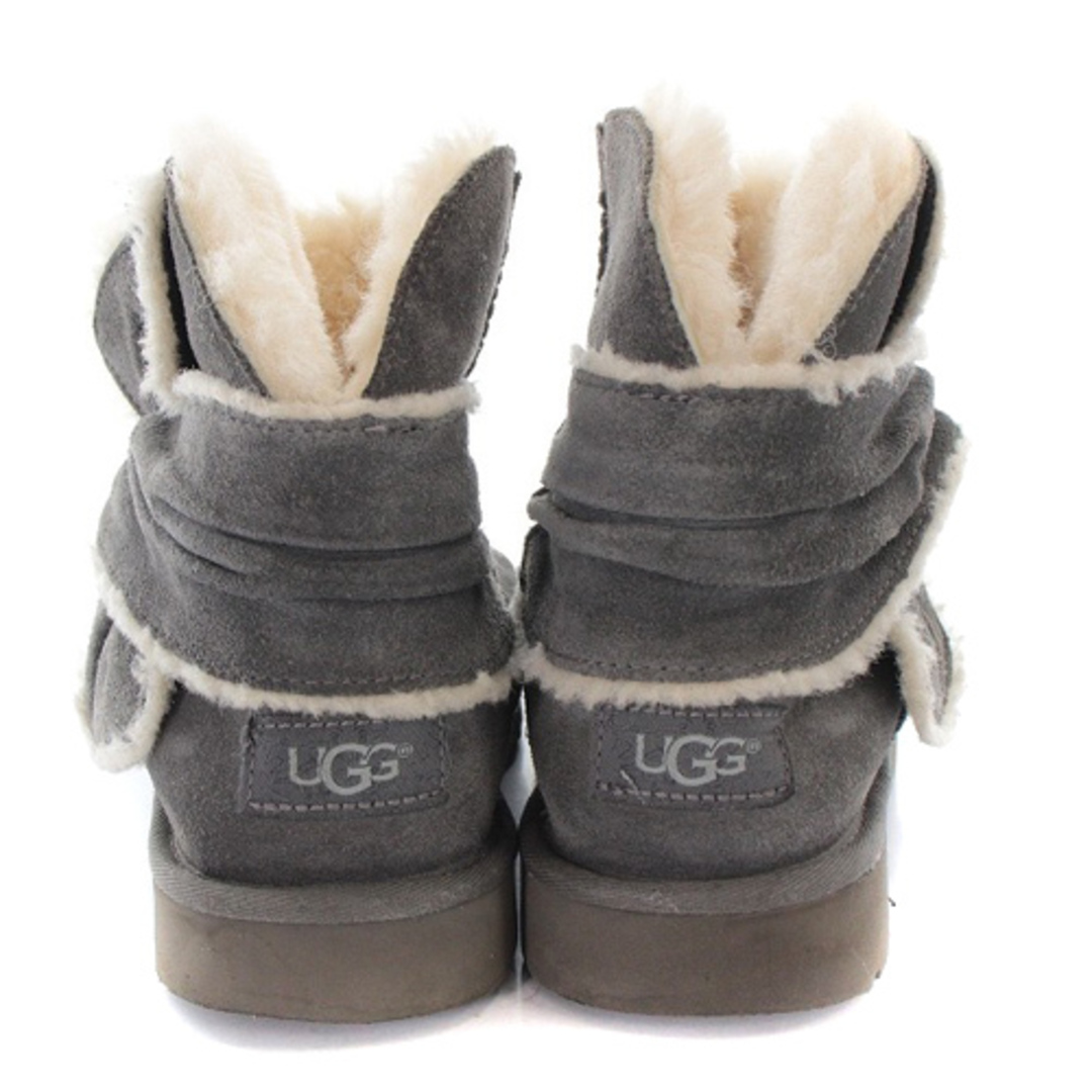 UGG(アグ)のアグ オーストラリア ミニ スピル シーム ボウ ブーツ 25cm グレー レディースの靴/シューズ(ブーツ)の商品写真