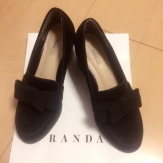 ランダ(RANDA)の【RANDA】リボンつきローファー(ハイヒール/パンプス)