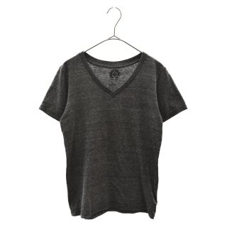 クロムハーツ(Chrome Hearts)のCHROME HEARTS クロムハーツ CH T-SHRT バックBSフレア プリント半袖VネックTシャツ ブラック(Tシャツ/カットソー(半袖/袖なし))