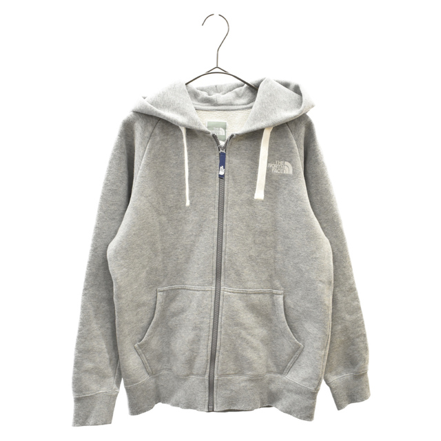 THE NORTH FACE ザノースフェイス REARVIEW FULL ZIP HOODIE リアビュー フードロゴフルジップパーカー グレー レディース NTW62130