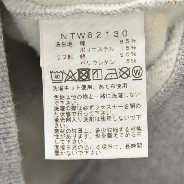 THE NORTH FACE(ザノースフェイス)のTHE NORTH FACE ザノースフェイス REARVIEW FULL ZIP HOODIE リアビュー フードロゴフルジップパーカー グレー レディース NTW62130 レディースのトップス(パーカー)の商品写真