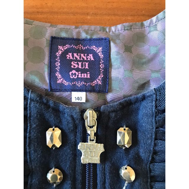 ANNA SUI mini(アナスイミニ)のアナスイ140 キッズ/ベビー/マタニティのキッズ服女の子用(90cm~)(ジャケット/上着)の商品写真