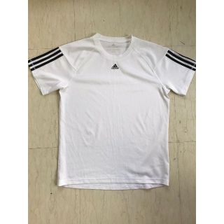 アディダス(adidas)のadidas白M～Lサイズ(Tシャツ/カットソー(半袖/袖なし))