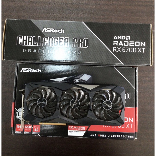 PC/タブレットASRock Radeon RX 6700 XT Challenger Pro