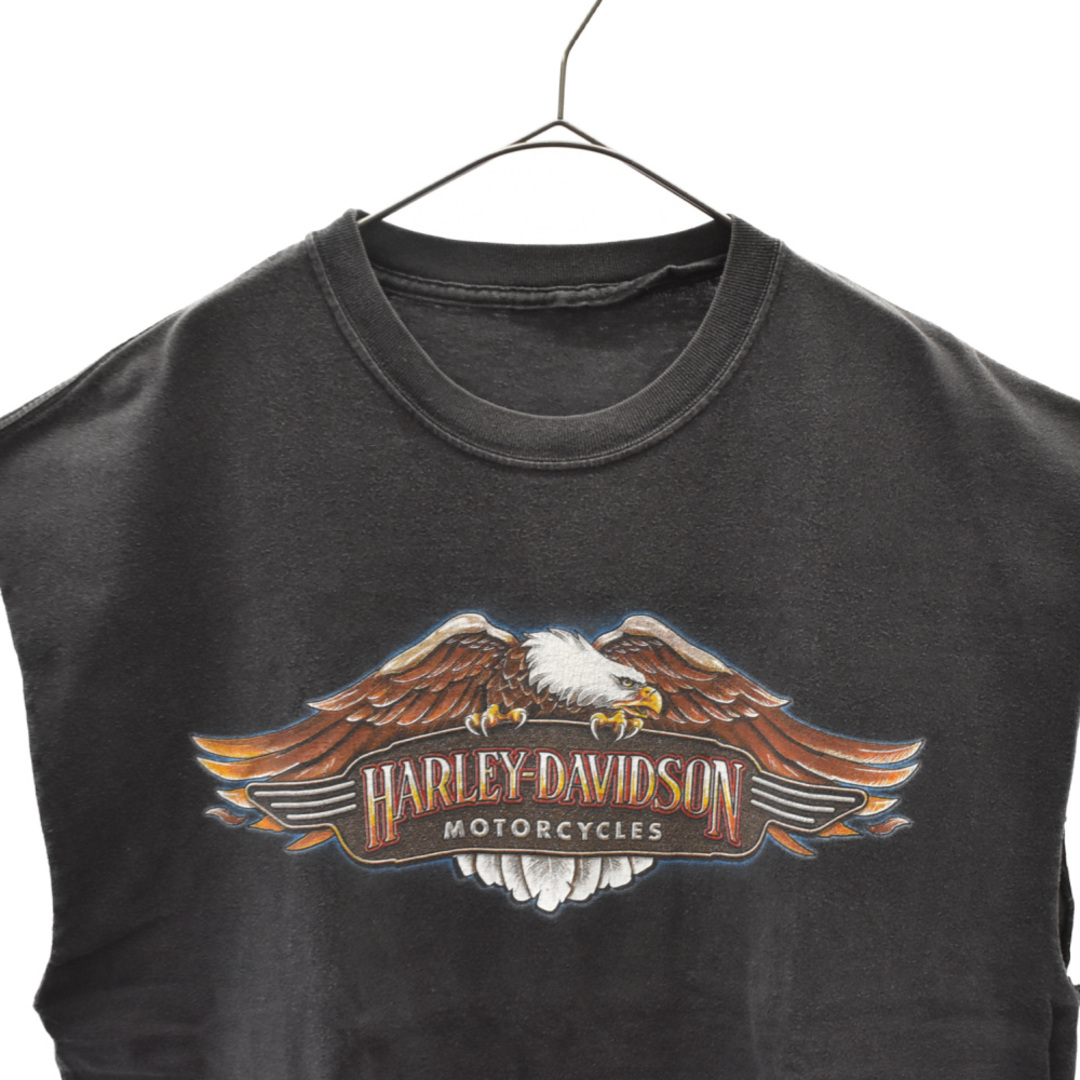 VINTAGE ヴィンテージ 00's Harley-Davidson ハーレーダビッドソン Bluegrass 両面プリントTシャツ ブラック  2003年製