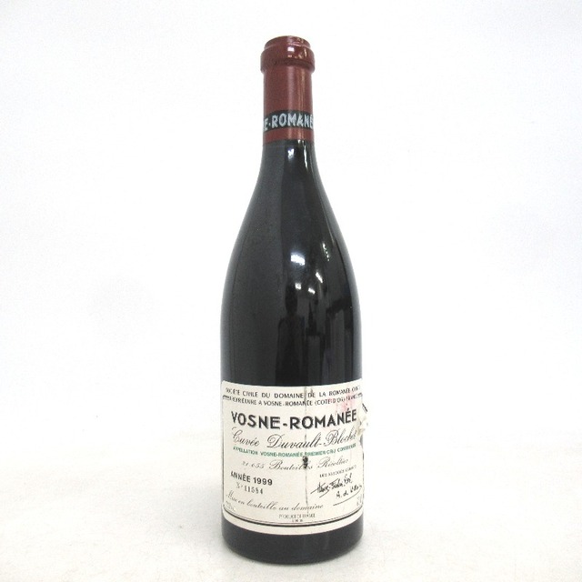 偉大な 未開封☆DOMAINE DE 750ml【中古】 1999 ヴォーヌ・ロマネ