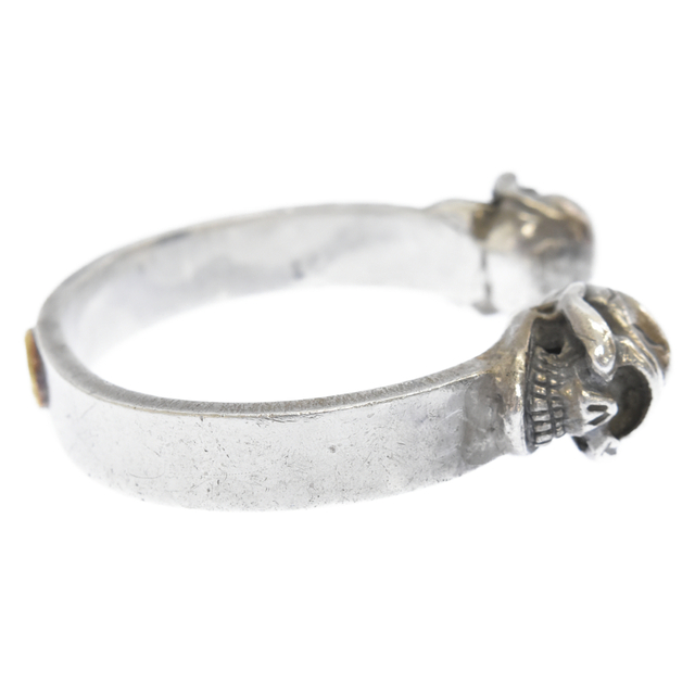 STOP LIGHT ストップライト 2 Skull Bracelet K18メタル 金目