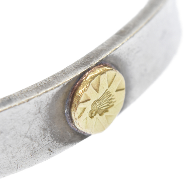 STOP LIGHT ストップライト 2 Skull Bracelet K18メタル 金目