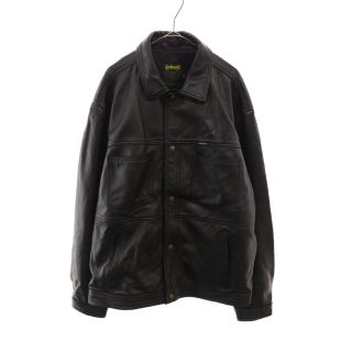 シュプリーム(Supreme)のSUPREME シュプリーム 22SS×Schott Leather Work Jacket ショット ラムレザー ワークジャケット ブラック(フライトジャケット)