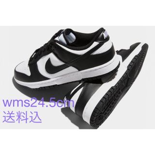 ナイキ(NIKE)のNike WMNS Dunk Low White Black 24.5cm(スニーカー)