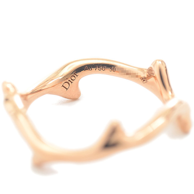 Dior(ディオール)のディオール ボワドゥローズ リング 棘 K18PG #50 レディースのアクセサリー(リング(指輪))の商品写真