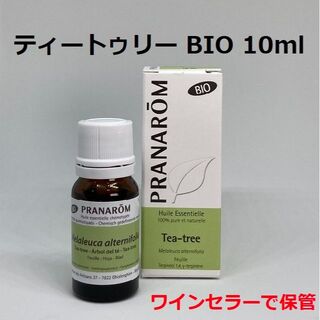 プラナロム(PRANAROM)のプラナロム ティートゥリー BIO 10ml 精油 ティーツリー(エッセンシャルオイル（精油）)
