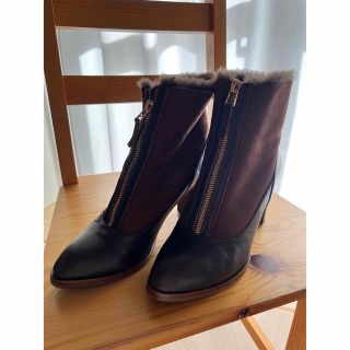 トラサルディ(Trussardi)のトラサルディ　ショートブーツ　23cm(ブーツ)