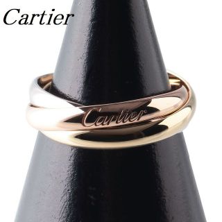 カルティエ(Cartier)のカルティエ トリニティ リング #53 SM 750 スリーカラー【10837】(リング(指輪))