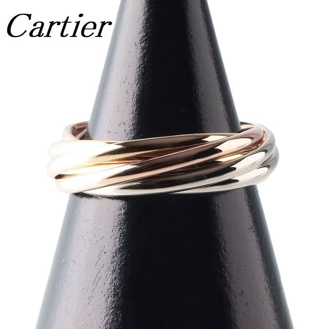 Cartier - カルティエ トリニティ リング 7連 #51 750 スリーカラー【10502】