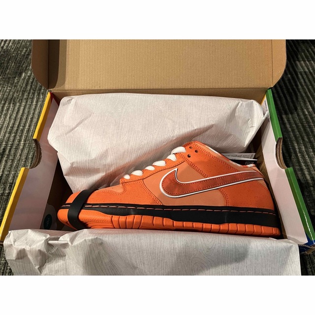 NIKE(ナイキ)のNIKE Dunk SB × Concepts “Orange Lobster” メンズの靴/シューズ(スニーカー)の商品写真