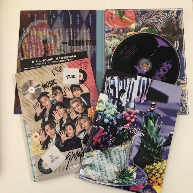 Stray Kids(ストレイキッズ)のStray Kids スキズ THE SOUND 初回生産限定盤b 初回B CD エンタメ/ホビーのCD(K-POP/アジア)の商品写真