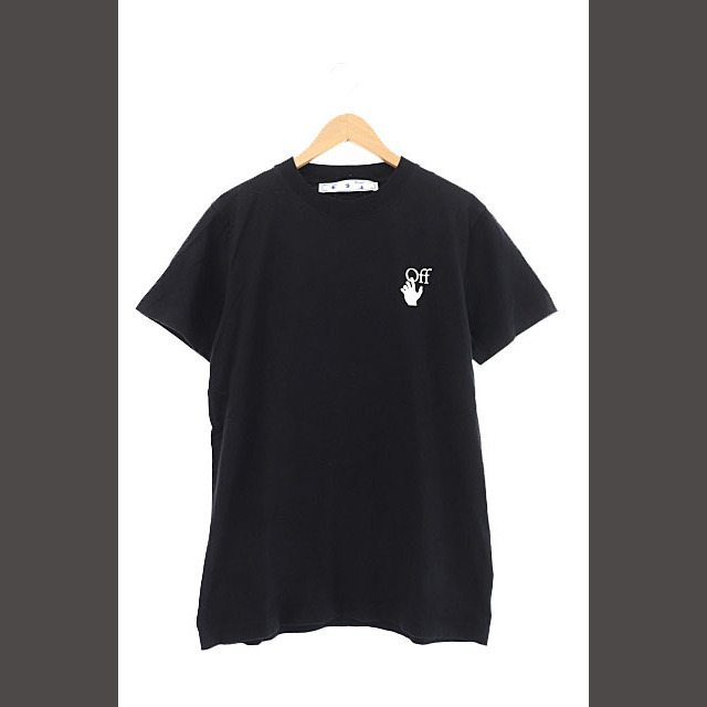 OFF-WHITE - オフホワイト 21SS マーカー ロゴ プリント 半袖 Tシャツ S 黒ブラック