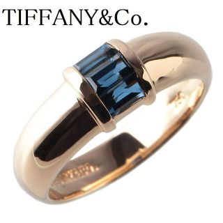 ティファニー(Tiffany & Co.)のティファニー サファイアリング スタッキング バンド 8号強 【10864】(リング(指輪))