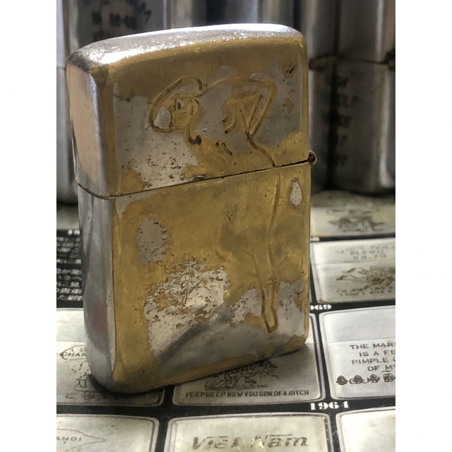 特别免费送货 【ベトナムZIPPO】本物 1969年製ベトナムジッポー