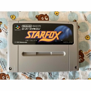 スーパーファミコン(スーパーファミコン)のSFCスーパーファミコンソフト STAR FOX スターフォックス(家庭用ゲームソフト)