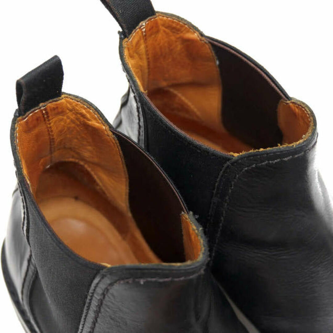 BUTTERO(ブッテロ)のブッテロ／BUTTERO サイドゴアブーツ シューズ 靴 メンズ 男性 男性用レザー 革 本革 ブラック 黒  B4922 PE-TOSCH NERO レザーソール プレーントゥ 定番 メンズの靴/シューズ(ブーツ)の商品写真