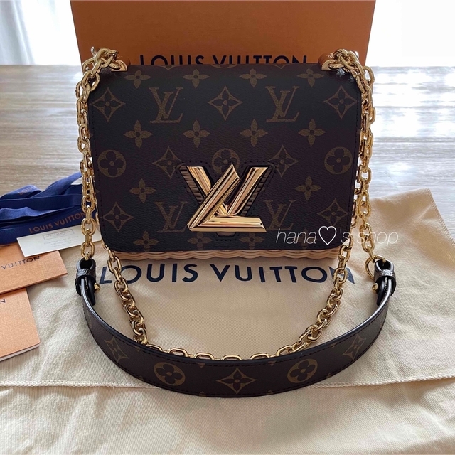 LOUIS VUITTON - ルイヴィトン ツイストPM モノグラム かごバッグの