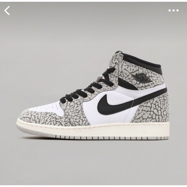 NIKE AIR JORDAN 1  White Cement