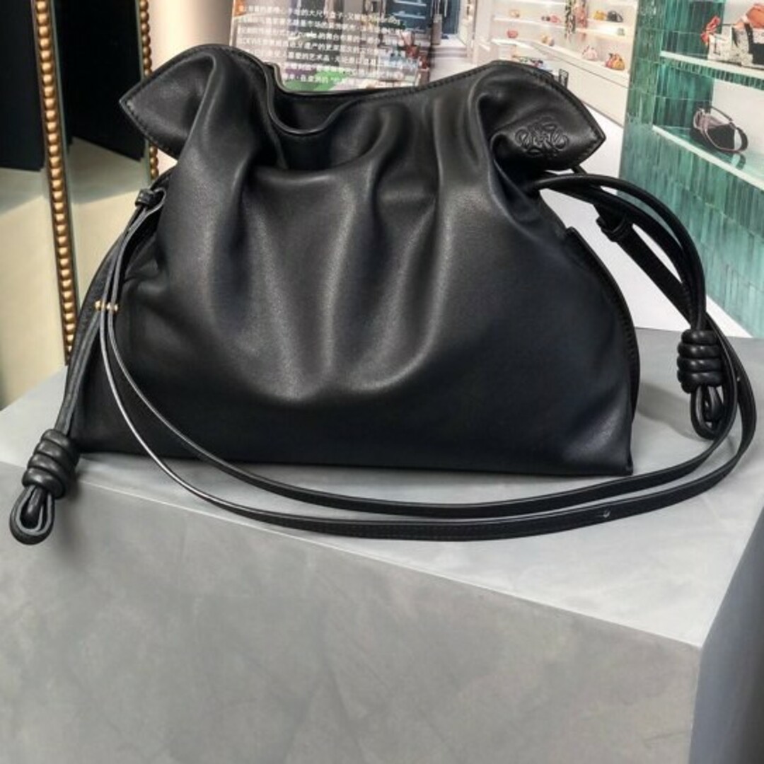 ✤✻✼✿✤✼極美品LOEWEレディースミニショルダーバッグクラッチバッグ