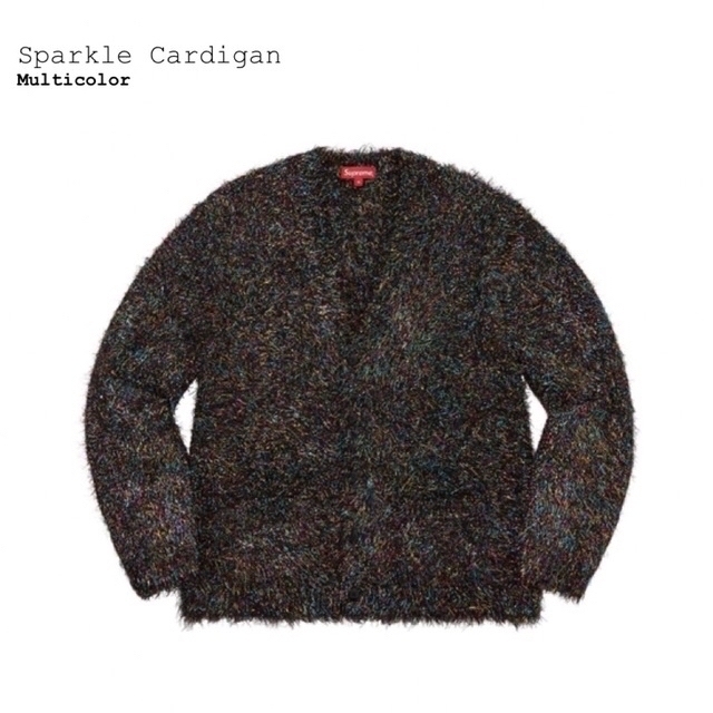 Supreme(シュプリーム)のsupreme sparkle cardigan マルチカラー メンズのトップス(カーディガン)の商品写真