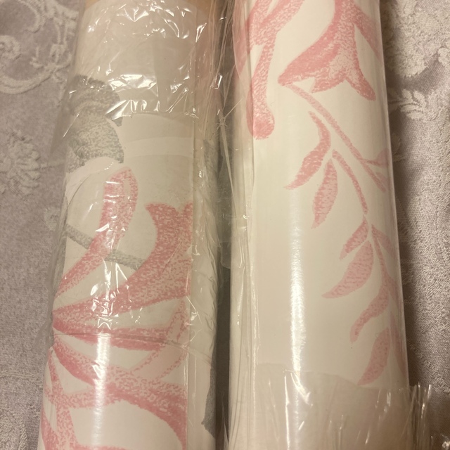 LAURA ASHLEY - ローラアシュレイ UK製壁紙ハニーサックル/シクラメン