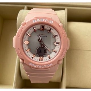 カシオ(CASIO)のnatsu様専用BABY-G 電波ソーラー BGA-2700-4AJF  ピンク(腕時計)