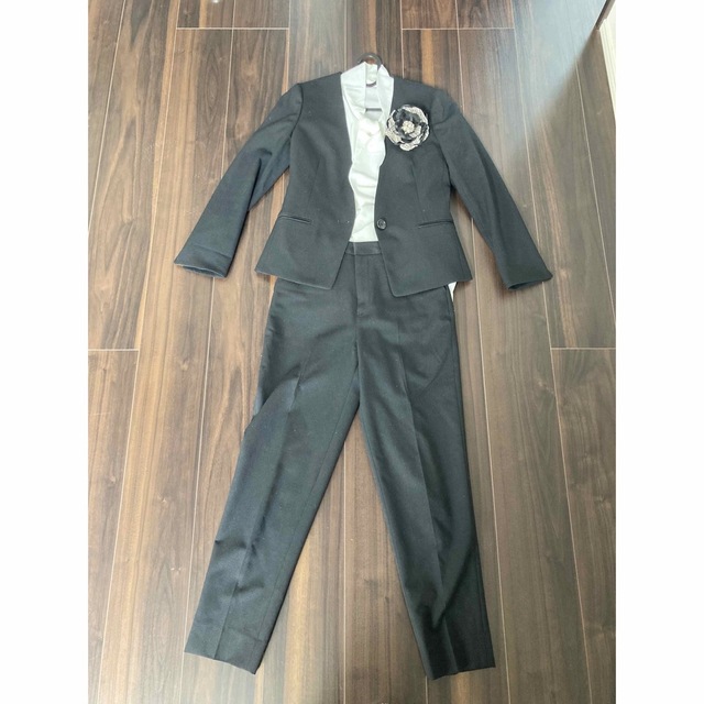 アオキスーツ上下セット レディースのフォーマル/ドレス(スーツ)の商品写真
