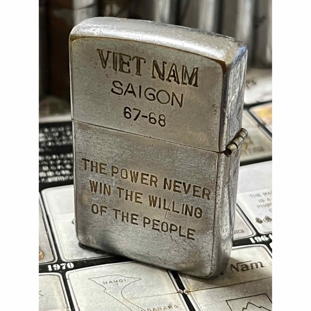 ベトナムZIPPO】本物 1967年製ベトナムジッポー「ミッキーマウス」SAI
