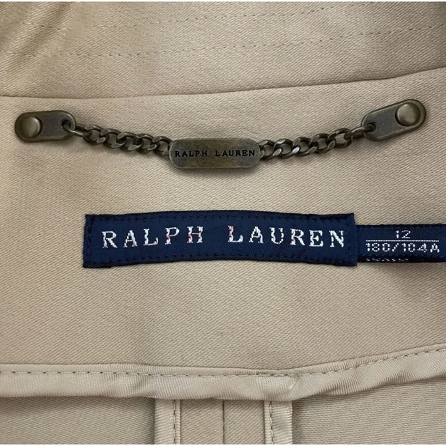 Ralph Lauren(ラルフローレン)の美品　RALPH LAUREN 肉厚　ロング丈　トレンチコート　備品完備 メンズのジャケット/アウター(トレンチコート)の商品写真