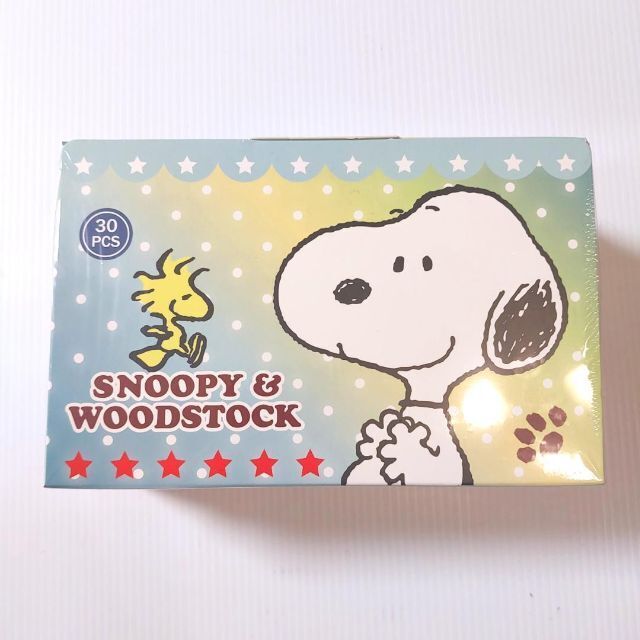 SNOOPY(スヌーピー)のスヌーピー mask 不織布 個包装 超立体 3層 ワイドゴム 30枚入 マスク コスメ/美容のコスメ/美容 その他(その他)の商品写真