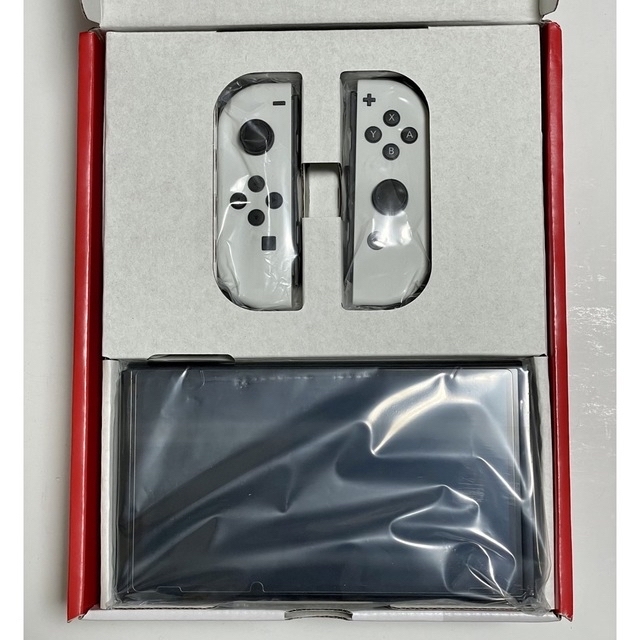 みます Nintendo Switch - 新品 ニンテンドースイッチ 有機ELモデル 付属品6点セットの通販 by 主婦｜ニンテンドー