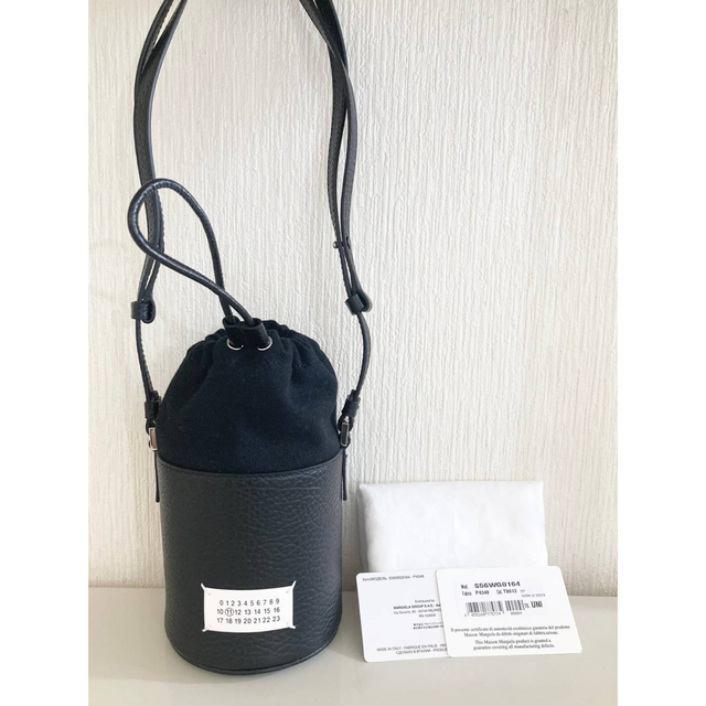 お得】 Maison Martin マルジェラ ショルダーバッグ 巾着バッグ ミニ