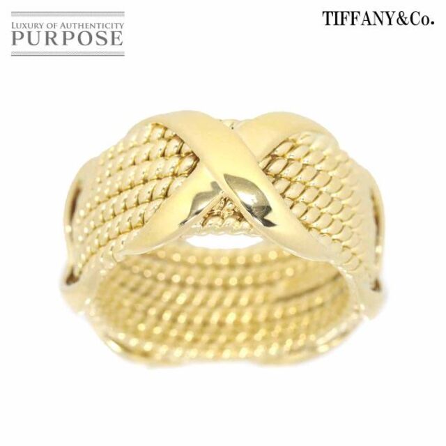 激安な Tiffany 90181467 VLP 指輪 750 YG K18 リング 12号 ロープ 6ロウ シュランバーゼー ジーン  TIFFANYCo. ティファニー Co.  リング(指輪)