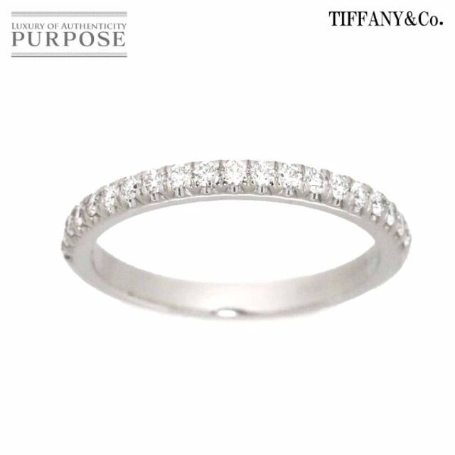 税込】 ハーフダイヤ リング 6.5号 TIFFANY&CO. ティファニー - Co