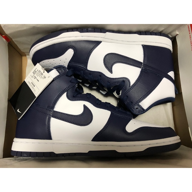 【26.5cm】NIKE DUNK HIGH CHAMPIONSHIP NAVY