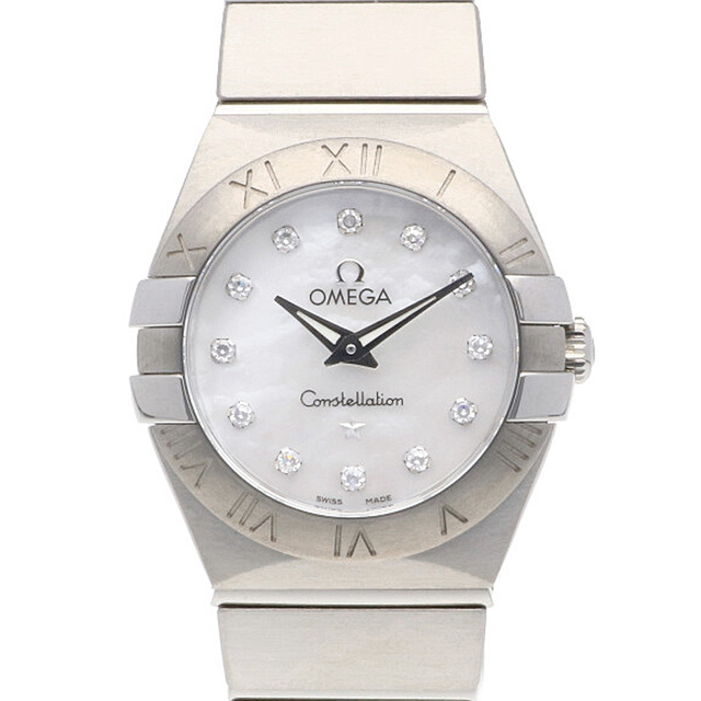 【1年保証】

オメガ OMEGA コンステレーション 腕時計 12Pダイヤモンド ホワイトシェル ステンレススチール