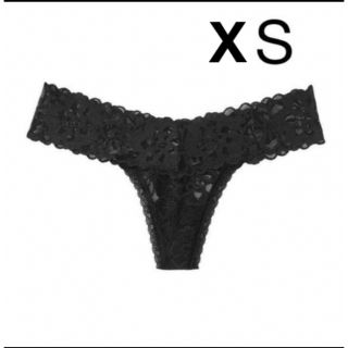 ヴィクトリアズシークレット(Victoria's Secret)のヴィクトリアシークレット ショーツ パンツ  黒  XS(ショーツ)