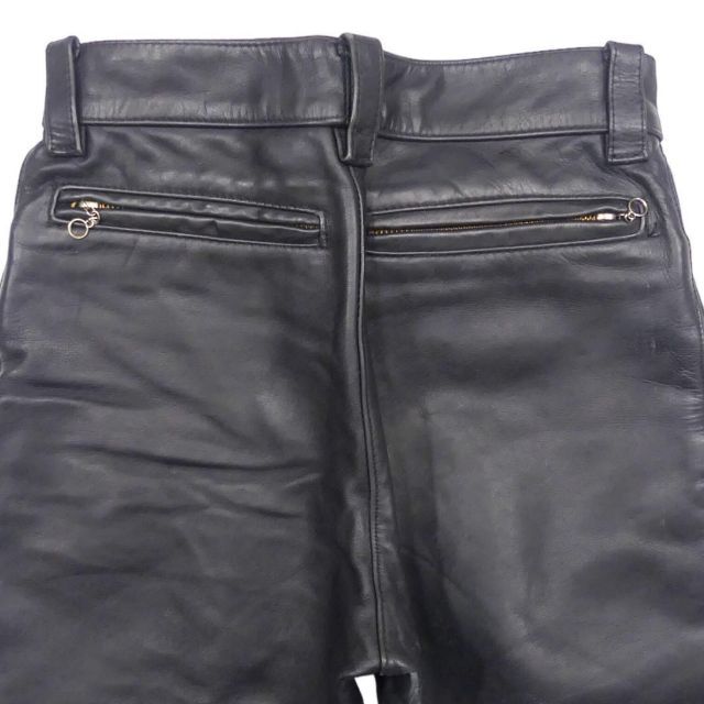 VANSON - アメリカ製 レザーパンツ VANSON バンソン メンズ W30 黒