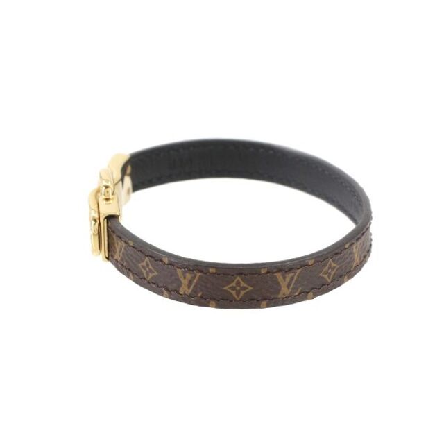 未使用 展示品 ルイ ヴィトン LOUIS VUITTON モノグラム ブラスレ ファッスン ユア LV ブレスレット ブラウン ゴールド M6170E VLP 90181254