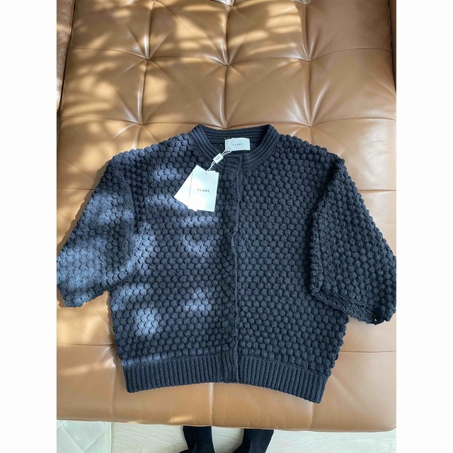 CLANE - CLANE 3D DOT HALF SLEEVE KNIT CARDIGANの通販 by まっこり's