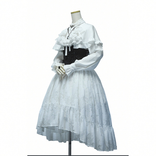ヴィクトリアンメイデン(Victorian maiden)のOdette&Odileレーススカート(ひざ丈スカート)