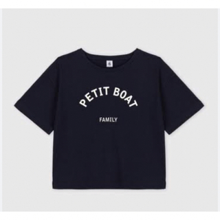 プチバトー(PETIT BATEAU)のプチバトーPetit Bateau LE BOXYプリント半袖Ｔシャツ M(Tシャツ(半袖/袖なし))