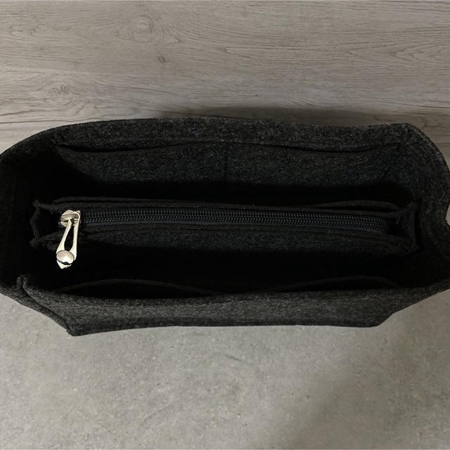 バーキンbirkin30用インナーバッグ バッグインバッグ ハンドメイドのファッション小物(ポーチ)の商品写真