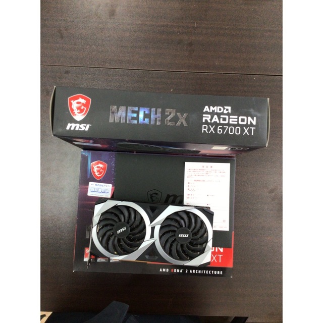 MSI Radeon RX 6700 XT MECH 2X スマホ/家電/カメラのPC/タブレット(PCパーツ)の商品写真